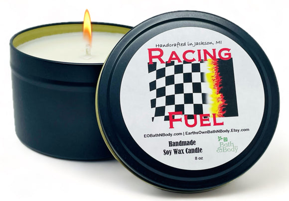 Racing Fuel 110 Hi Octane Fragrance Soy Candle - Choose Scent Type