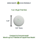 Dead Sea Mud Solid Face Wash Cleansing Bar | Sensitive & Acne Prone Skin | Soap Free | Detoxing for Dull Congested Oily Skin | Ph Balanced | SLS/SLES Free | Vegan | Zero Waste | 2 Sizes Available | FREE Exfoliating Mitt with Purchase for Limited Time! - Earth's Own Bath & Body