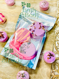 Sweetheart 3-Pack BIG Luxury Shower Steamer Bombs Gift Set | 3 Scent Sampler | Valentines Day | Gift for Her | 2.5 oz Each Steamer