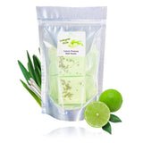 Lemongrass & Lime Foaming Organic Shea Butter Square Bath Bomb 2 Pack Gift Bag | Gift for Friend | Wedding Favors | Michigan Made