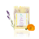 Calendula, Lavender & Oat | 100% Natural Cold Process Skin Soothing Soap Bar | Soothes and Calms Skin | Gift | 6.5 oz Size